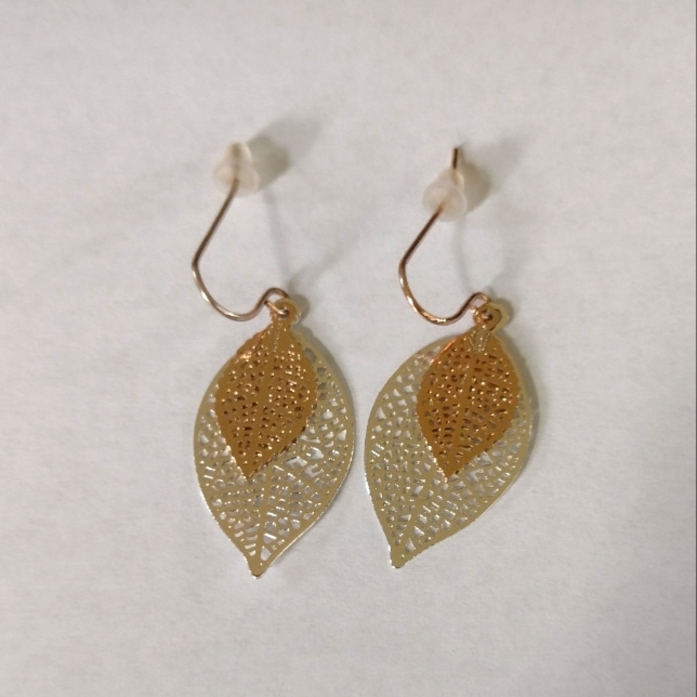Leaf Dangle Earrings